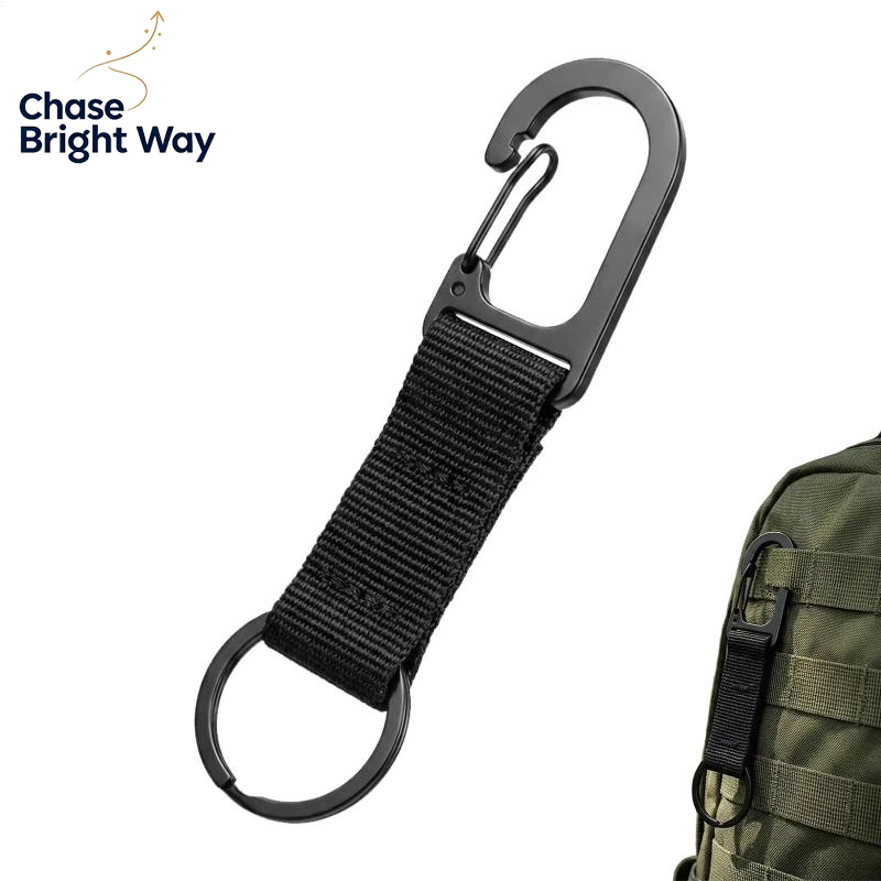 Edc Carry Clip - Piccolo Moschettone Portatile con Gancio a